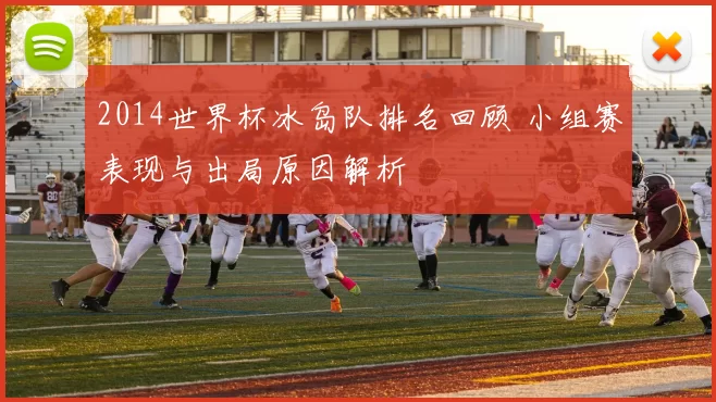 2014世界杯冰岛队排名回顾 小组赛表现与出局原因解析